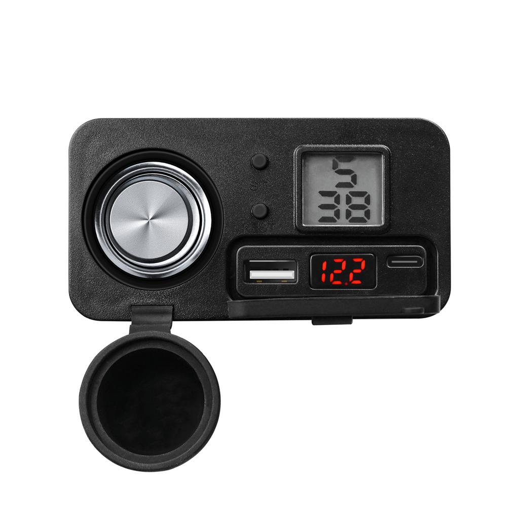 Зарядное устройство для мотоцикла USB, многофункциональное водонепроницаемое зарядное устройство для розетки мотоцикла, зарядное устройство для мобильного телефона, адаптер питания для мобильного телефона, алюминиевый сплав