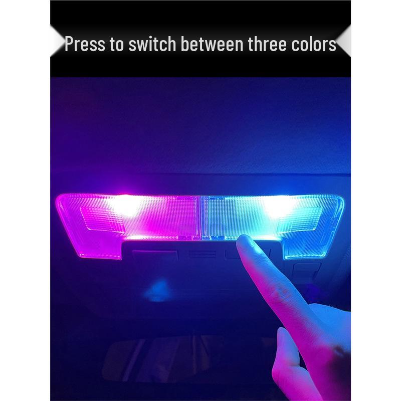 Compatible with Toyota Highlander 2009-2014, this LED light serves as a reading, interior, and roof light for interior lighting enhancements.