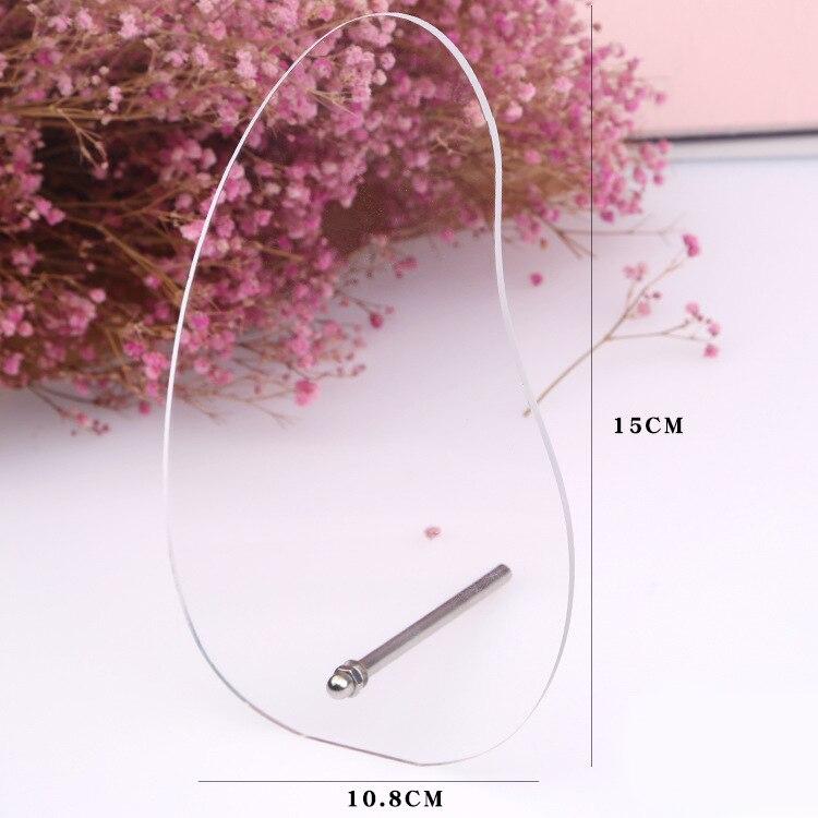 1Pc Irregular Acrylic Nail Art False Tips Display Board Japanese Style Nail Gel Polish Showing Shelf Display Stand Manicure Tool