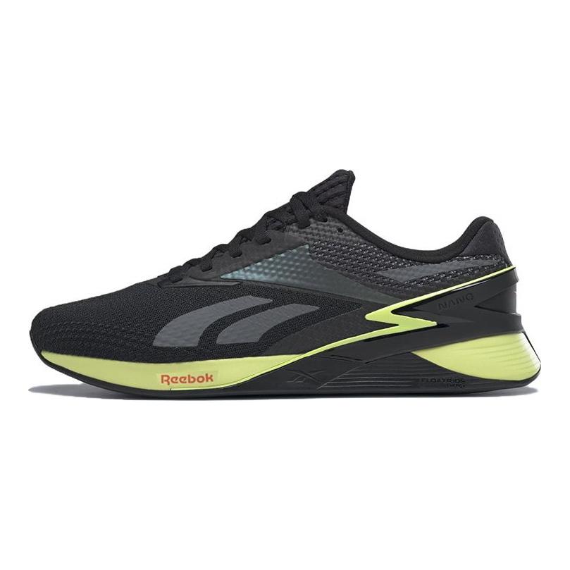 Reebok Кроссовки унисекс Nano X3 Black Energy Glow Core-Black Smash-Orange HP6046