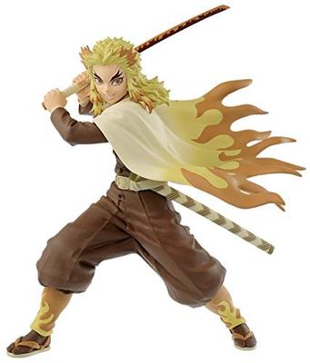 Demon Kimetsu no Yaiba VIBRATION STARS Rengoku Anjuro Фигура Сепия Цвет Ver Banpresto Slayer