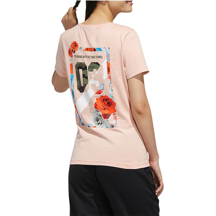Adidas Neo T Shirt Women's Pink FL4421