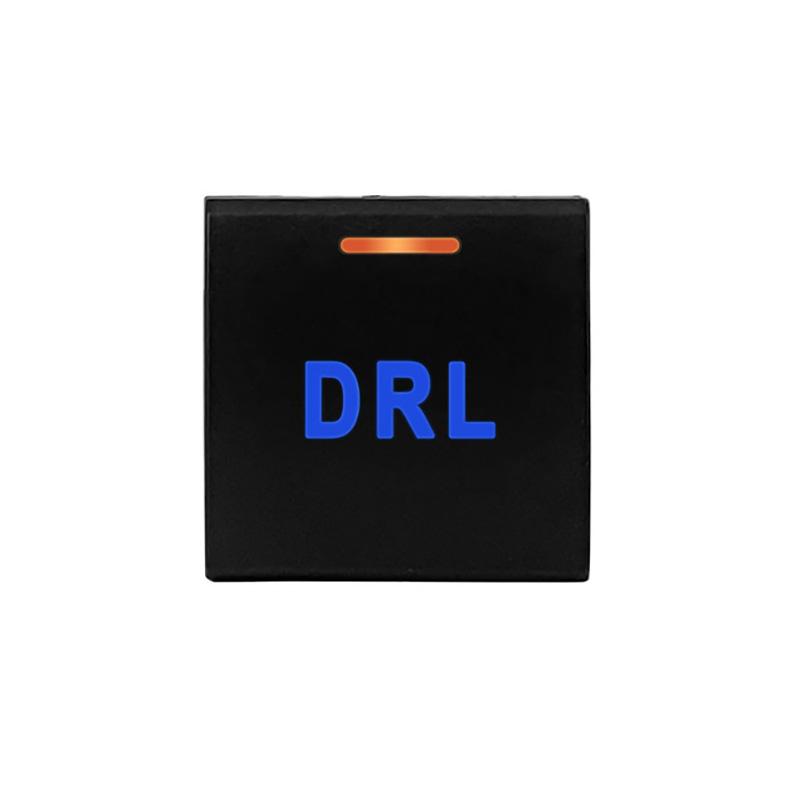 12V Blue Orange Light Latching Momentary Push Switch 22 X 22mm For Toyota Prado 150 Series Camry Hiace Corolla RAV4 Land Cruiser