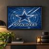 Dallas Cowboys Diamond Painting Kit 5D Full Drill DIY Diamond Mosaic Wall Art Home Decor