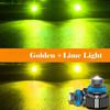 1PC 12V Laser Lens H7 H11 H8 H9 9006 HB4 Car Lens Headlight Led Fog Light Bulb LED Lamp White Yellow Ice Blue Turbo Fog Light