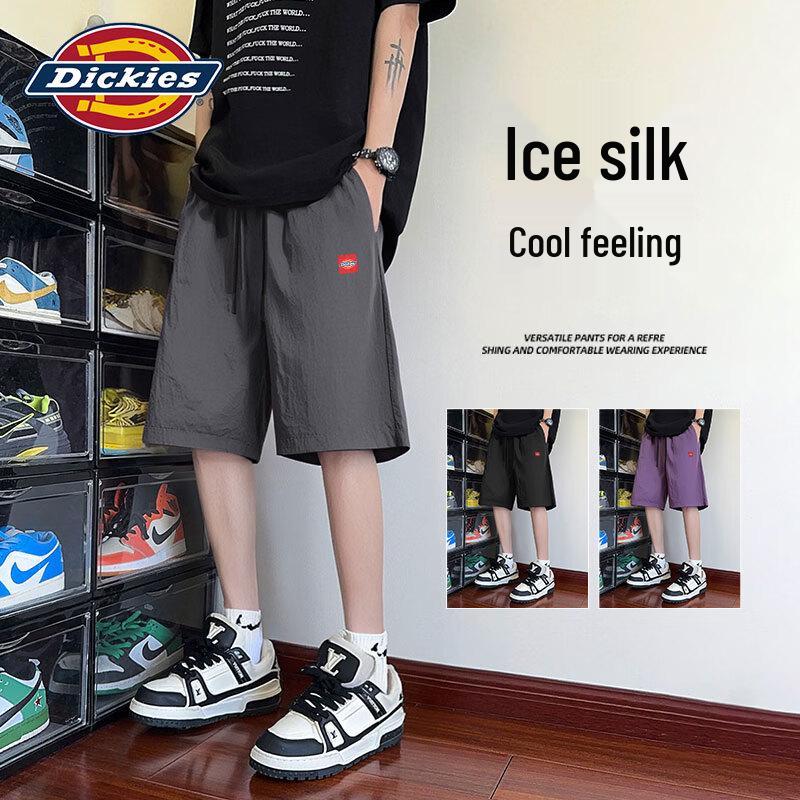 Мужские охлаждающие быстросохнущие карго-шорты Dickies из ледяного шелка