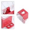 Push Pull Emergency Stop Button Cover Safety Lock Cover Box Type Clear Push Button Switches Cover Easy to Install