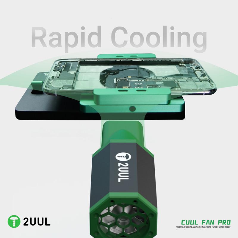 2UUL DA97 DA970 130000rpm Cuul Fan Pro Electric Air Duster for Mobile Phone Maintenance Quick Cooling Rapid Drying Cleaning Tool