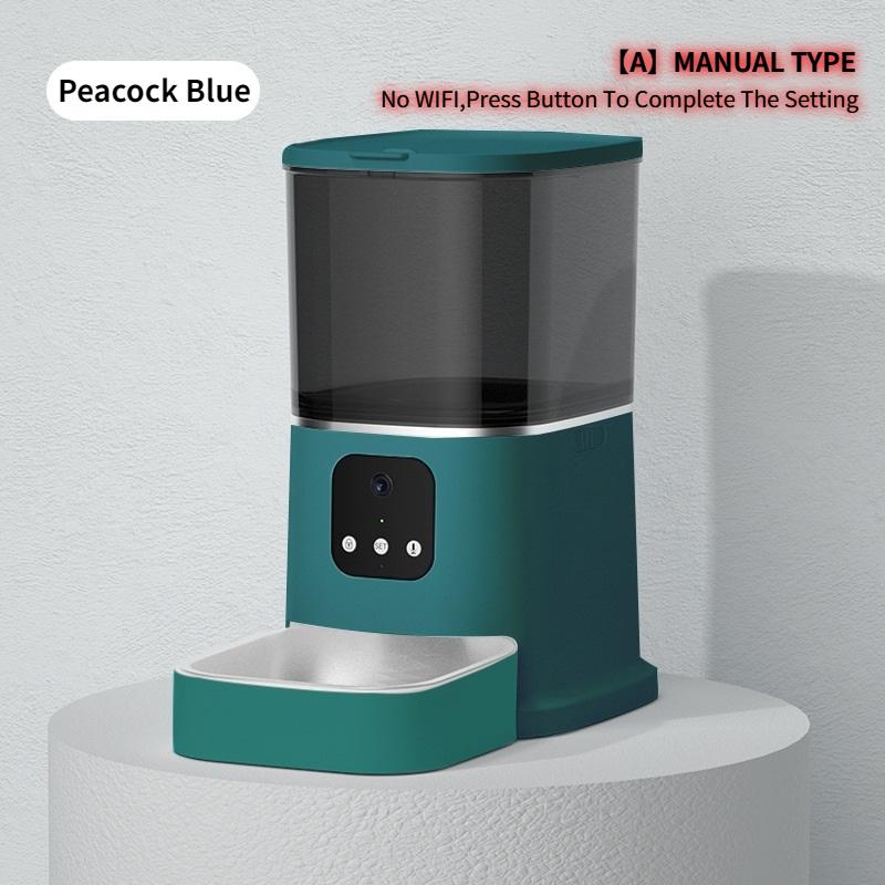 Automatic Pet Feeder with Smart Timing Controller, Cat and Dog Bowl Food Dispenser