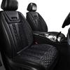12V Heated Plush Car Seat Cushion - Winter Warmth for Front and Rear Seats