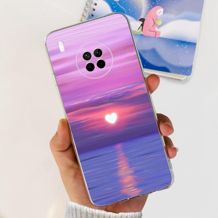Чехол для Huawei Y9a 6.63" Милый Астронавт Силиконовый Чехол для Телефона Для Huawei Nova Y9a FRL-23 FRL-L22 Funda HuaweiY9a NovaY9a Coque