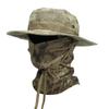 Camouflage Boonie Hat Balaclava Cap - Foldable Wide Brim Sun Hat For Outdoor Hunting Fishing, Soft Sunscreen Bucket Hat