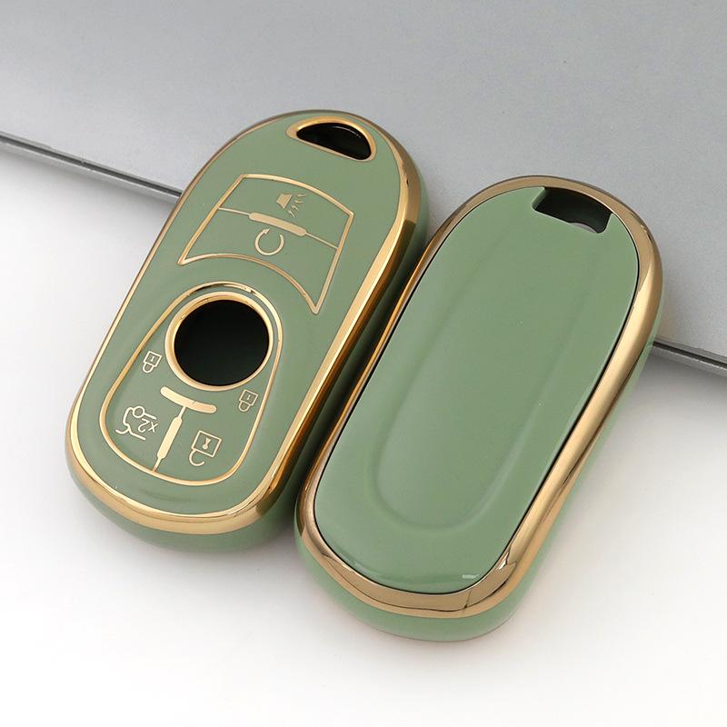 Чехол для ключа Buick Envision для Encore GX, Regal, LaCrosse, GL68 - Декоративный чехол-сумка для автомобиля с пряжкой