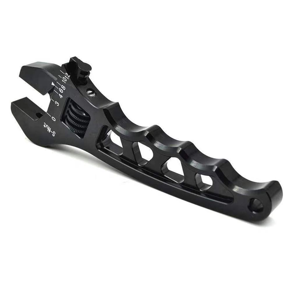 Универсальный регулируемый алюминиевый ключ AN Инструмент для фитингов шлангов Регулируемый алюминиевый гаечный ключ для фитингов шлангов AN3-AN12