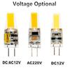 10 шт. Мини светодиодная лампа G4 COB Свет AC DC 12V/220V Теплый/Холодный Белый Угол луча 360° Люстра Спот Замена 20/40 Вт Галогенной лампы