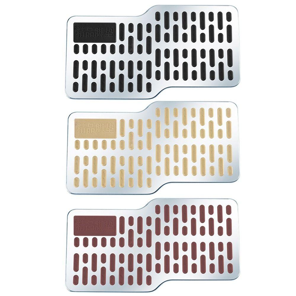 Wear-Resistant Anti-Slip Pedal Pad Stainless Steel Protective Foot Mat Driver's Cab