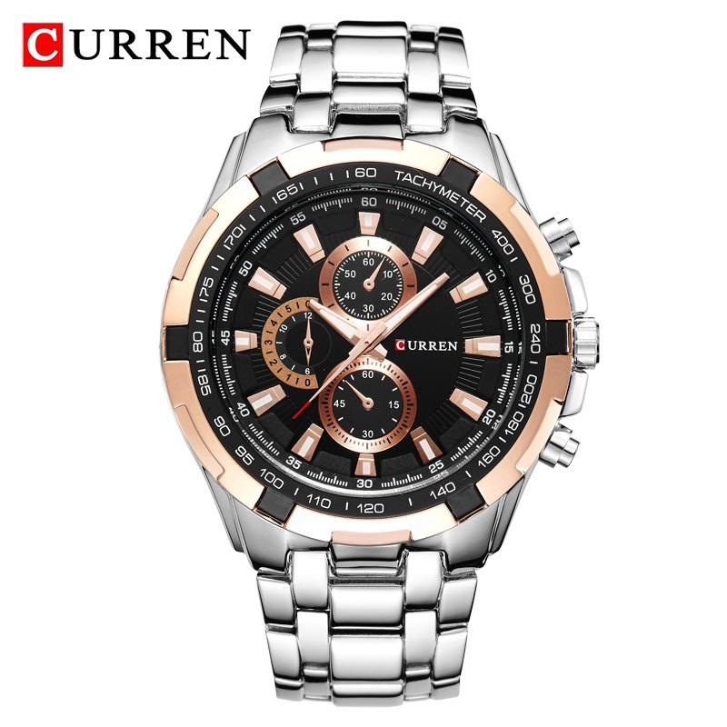 CURREN Brand Luxury Watches Men Sports Business Casual Quartz Wrist Watches Military Wristwatch Waterproof 8023