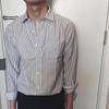 Новая корейская приталенная полосатая рубашка с длинным рукавом для мужчин, повседневная, ретро, с квадратным воротником, свободного кроя, большого размера, тренд