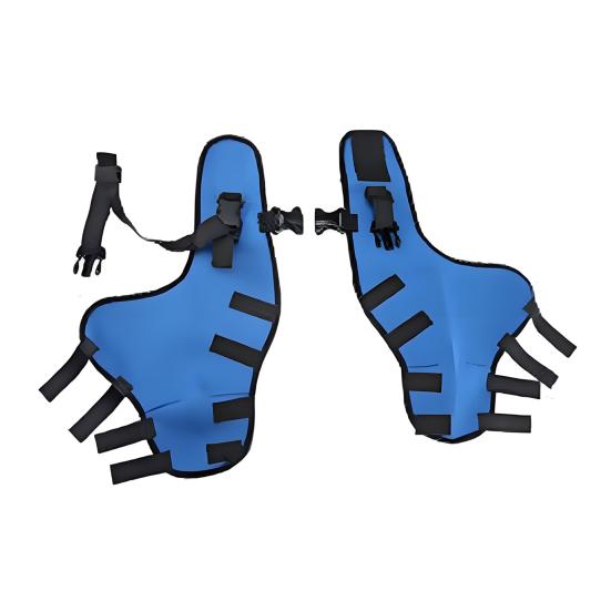 Фиксатор колена для собак при разрыве передней крестообразной связки задней ноги, регулируемая двойная поддержка задней ноги при вывихе связок надколенника, травмах, остеоартрите