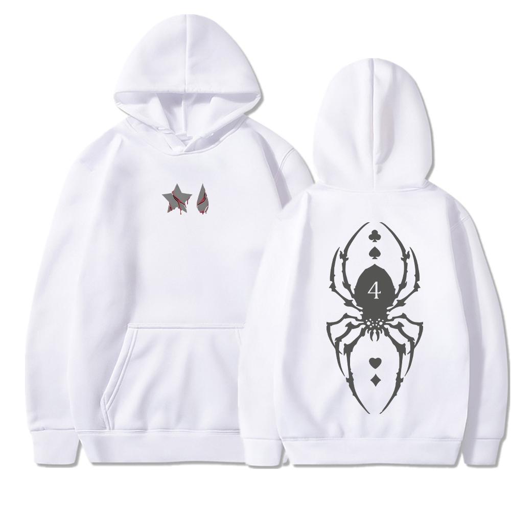 Толстовки с капюшоном в стиле японского аниме Hunter X Hunter унисекс японская мода Harajuku повседневные толстовки с капюшоном Y2k мультяшные графические толстовки