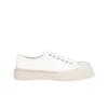 Nappa Leather Pablo Lace Up Sneakers Lily White