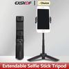 Selfie Stick Tripod Extendable Cell Phone Stand Portable Tripod for iPhone Android GoPro Hero 12 11 10 9 Insta360 X3 DJI Osmo 4