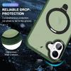 For iPhone 16 Case Compatible with MagSafe Kickstand Back Phone Cover