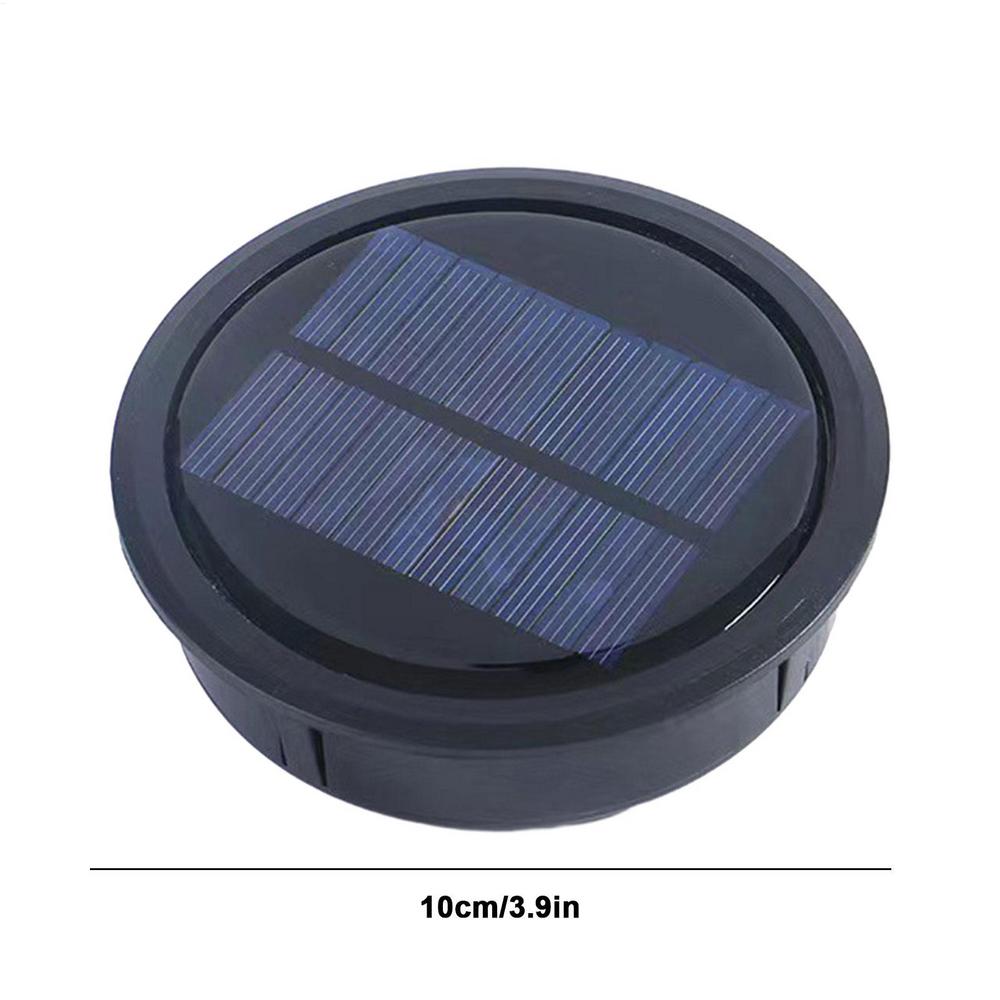 7/10cm Solar Light Replacement Top Waterproof Solar Panel Lid Automatically On/Off Garden Lantern Repair Part for Yard Patio