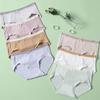 Breathable Cotton Panties Women Underwear Girls Briefs Solid Panty Soft Underpants Female Lingerie