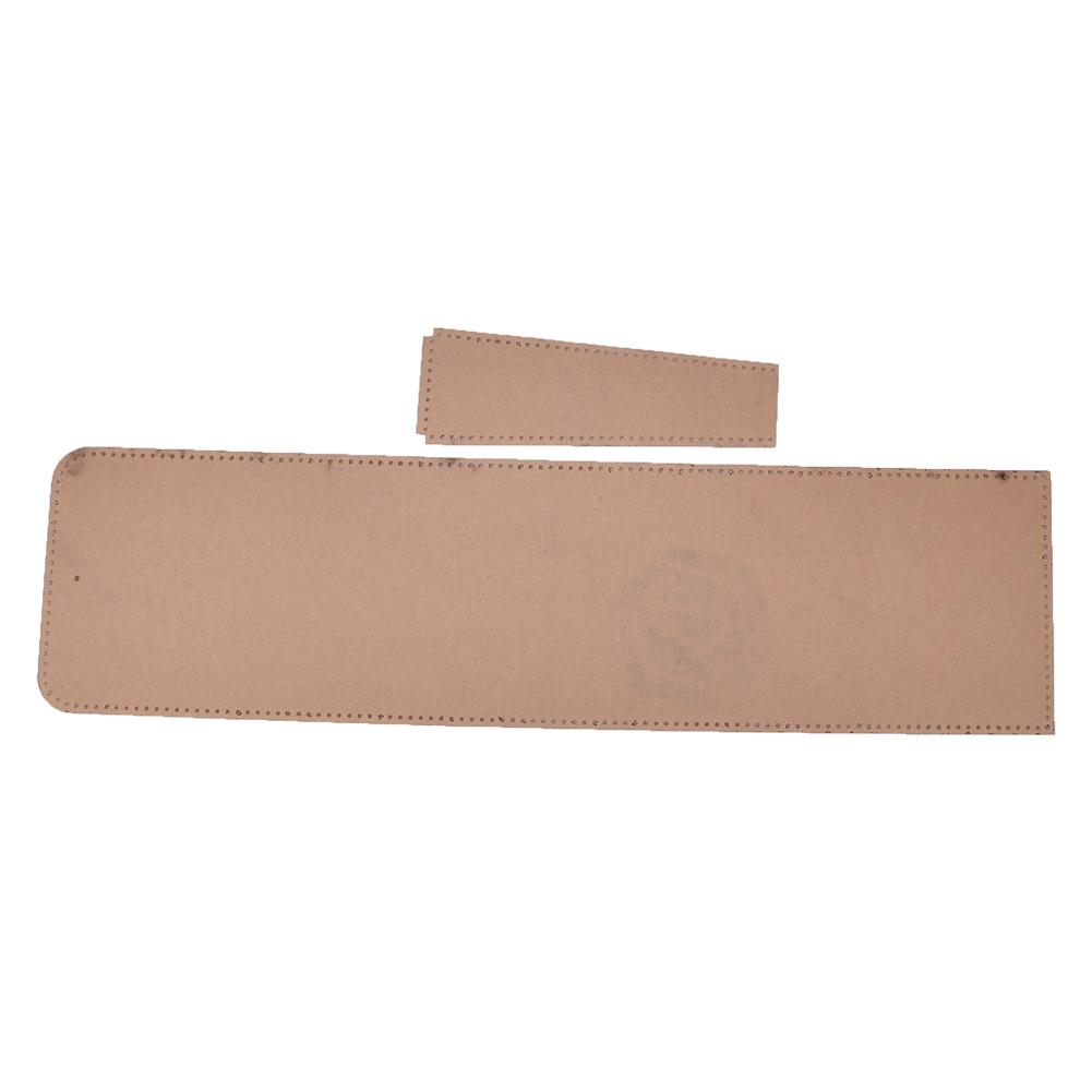 Набор шаблонов из кожи, прозрачный акриловый чехол для мобильного жесткого диска, инструмент для рукоделия