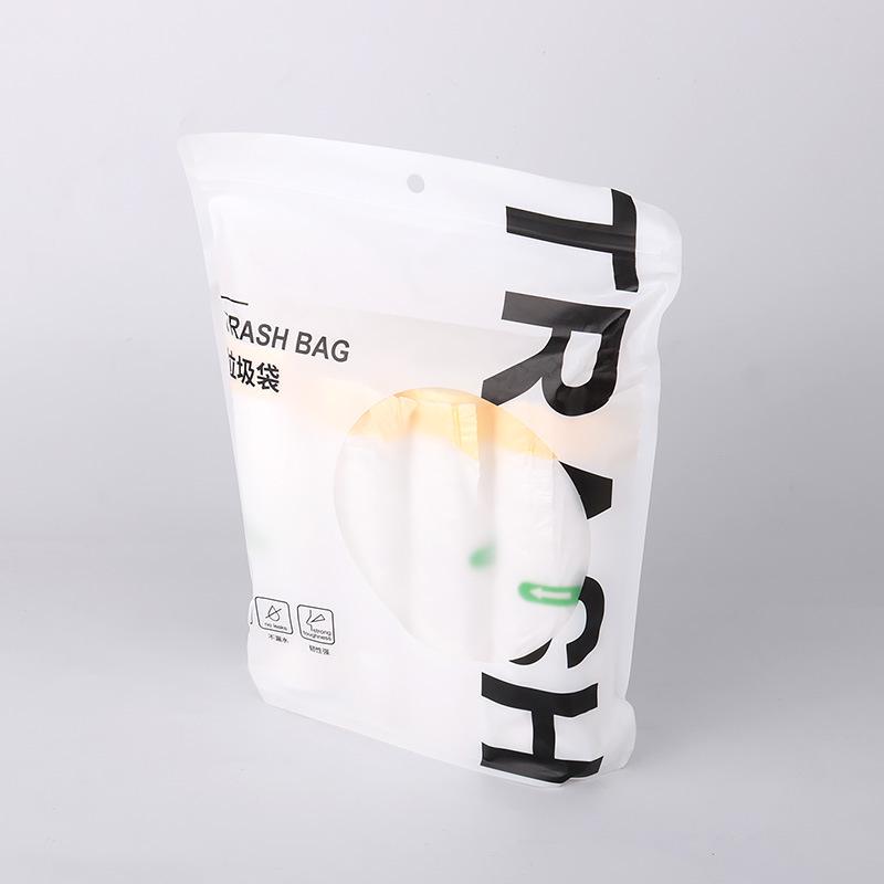 Drawstring Garbage Bags for Kitchen, Hotel, and Household Use - Portable and Thickened for Waste Classification