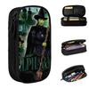 Creative Wicked Elphaba Pencil Case Musical Movie Pencil Box Pen Holder for Student Large Storage Bag Students School Stationery