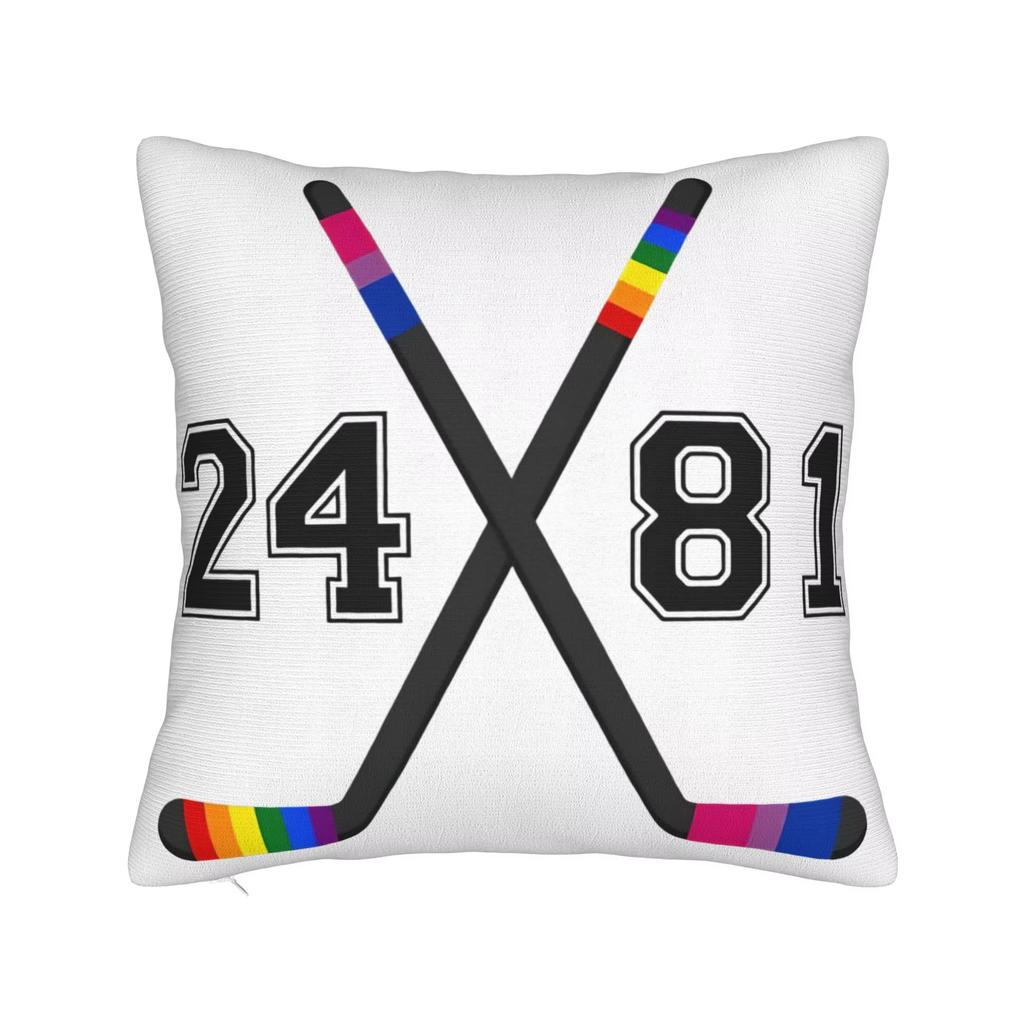 Heated Rivalry Hollander Ilya Rozanov Pillowcase Funny Fandom Polyester Cushion Cover With Zipper For Sofa Home Decor No Insert