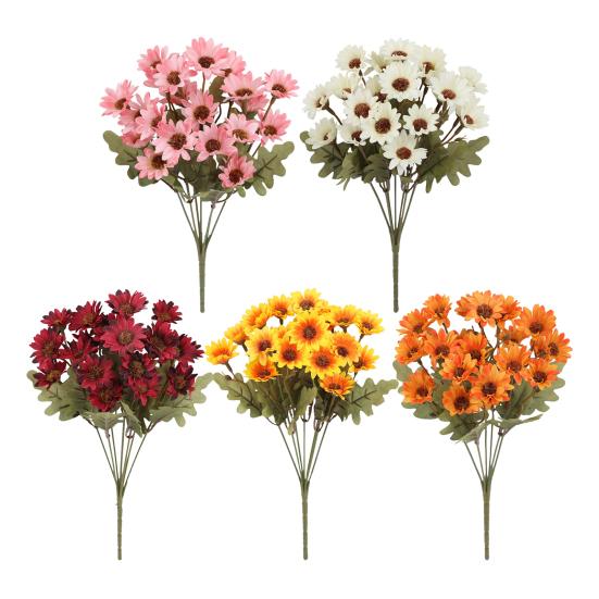 1/2Pcs Simulated Flower Arrangement Low Maintenance Realistic Artificial Flower Home Garden Indoor