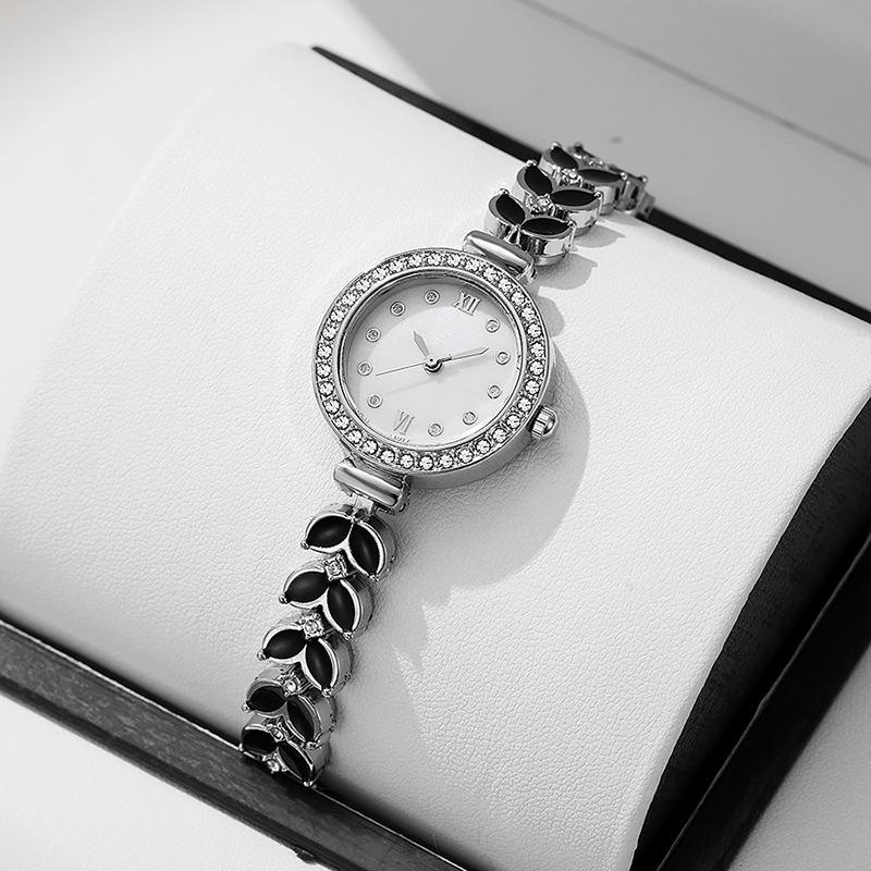 Новый цвет Русалка Стильные Простые Универсальные Женские Эпоксидные Часы-браслет Женские Бриллиантовые Кварцевые Часы