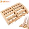 Wooden Foot Roller Wood Care Massage Reflexology Muscle Relax Relief Massager Spa for Hand Massage Household Foot Massager Care