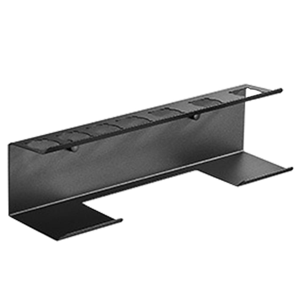 Wall-Mounted Bracket For Curling Wand/Hair Dryer Storage Rack Stand Multifunctional Large Shelf Hair Styling Tool Holder