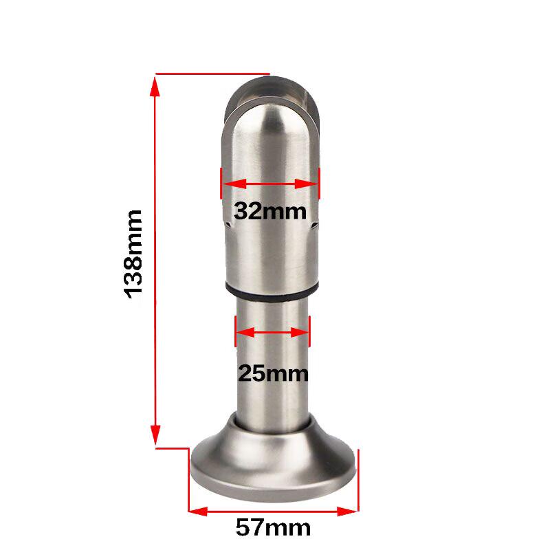 Adjustable Bathroom Partition Support Leg