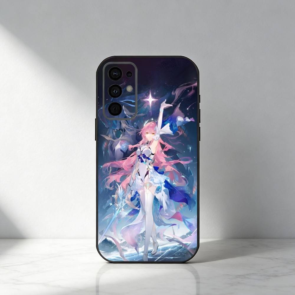 Чехол для телефона Beauty A-Aemeath Game WuWa для Samsung S25, S24, S21, S22, S23, S20, Ultra, S26, Plus, Fe, Note, 5G Черный