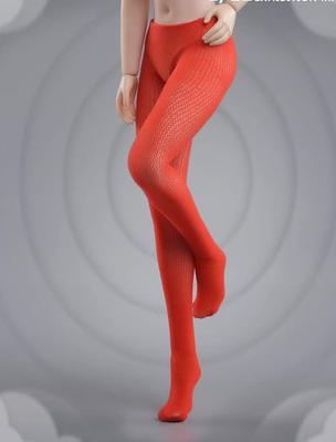 Игрушки Fire Girl, красные колготки для масштабной фигурки, женский солдат, гардероб, бесшовные колготки, не входят в комплект и [TOYBARJAPAN] FG-YC-008B 1/12 (Делает