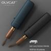 Мужской автоматический зонт OLYCAT с 10 ребрами, прочными усиленными спицами и утолщенной тканью