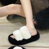 Обувь Мао Мао женская носят новая осенне-зимняя мода выйти толстая подошва плюшевые домашние хлопковые тапочки