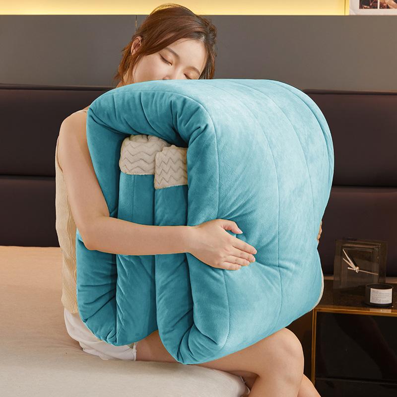 Осенне-зимнее молочное бархатное хлопковое одеяло, одеяло для сна, чехол для дивана, одеяло для офиса, осенне-зимнее маленькое одеяло из кораллового бархата