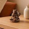 Фигурка игривых кошек, 3D-печатная статуэтка игривого кота, милая коллекционная скульптура котенка, настольное украшение, подарок для любителей кошек