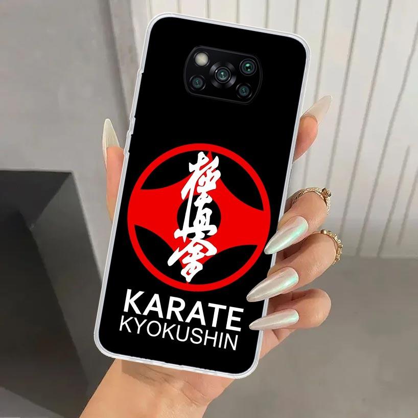 Чехол для телефона Oyama Kyokushin Karate для Xiaomi Poco X5 X6 X7 Pro F7 Ultra M7 Redmi 15 15C 13 13C 12 12C 10 10A 10C 9 9A 9C 9T Shel