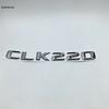 3D ABS For Mercedes-Benz W209 CLK Class CLK55 CLK63 CLK200 CLK220 CLK230 CLK550 Emblems Tail Logo Chrome Stickers Accessories