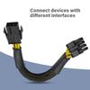 Кабель питания ЦП 6Pin на 8Pin Кабель-удлинитель для видеокарты Графическая карта Кабель питания для аксессуаров корпуса видеокарты