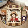 One Piece Round Area Rug Carpet Rug For Living Room Bedroom Sofa Playroom Decor Nonslip Floor Mat
