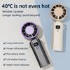 Rechargeable 5 Wind Modes Outdoor Pocket Mini Fan Portable Handheld Fan