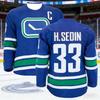 Новая тренировочная хоккейная футболка Vancouver Canucks для мужчин - Дышащая, быстросохнущая футболка с длинным рукавом для активного отдыха Дети